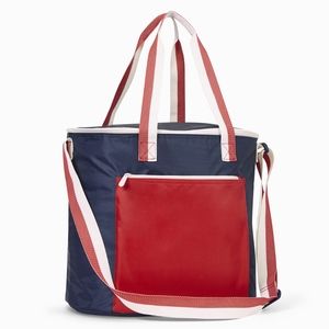 Round About Cooler Tote (Firecracker Colorblock)